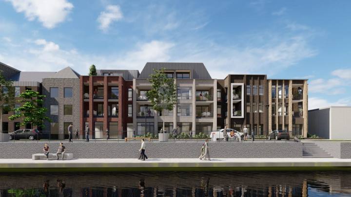 Appartement aan de Vaart ZZ in Nieuw-Amsterdam in Nieuw-Amsterdam