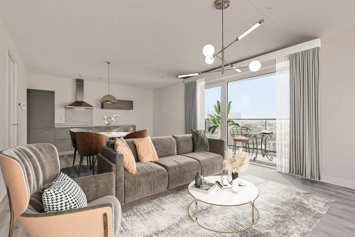 Appartement aan de 1e Lulofsdwarsstraat in Den Haag in Den Haag