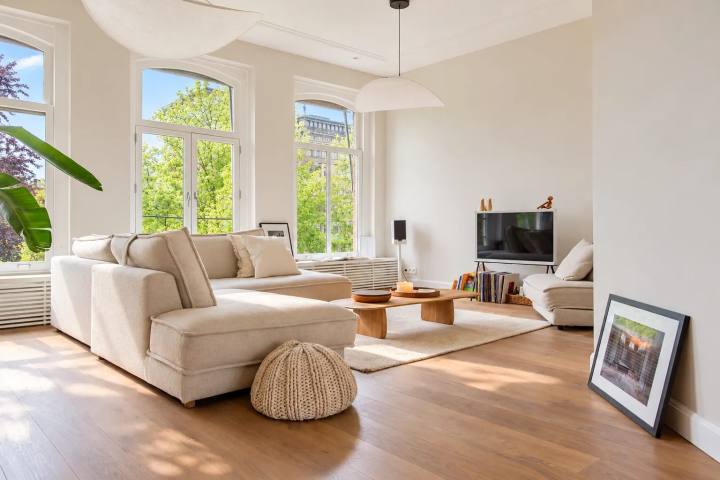 Appartement aan de Spinozastraat in Amsterdam in Amsterdam